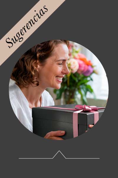 Icono de regalos para mujer mouse hover