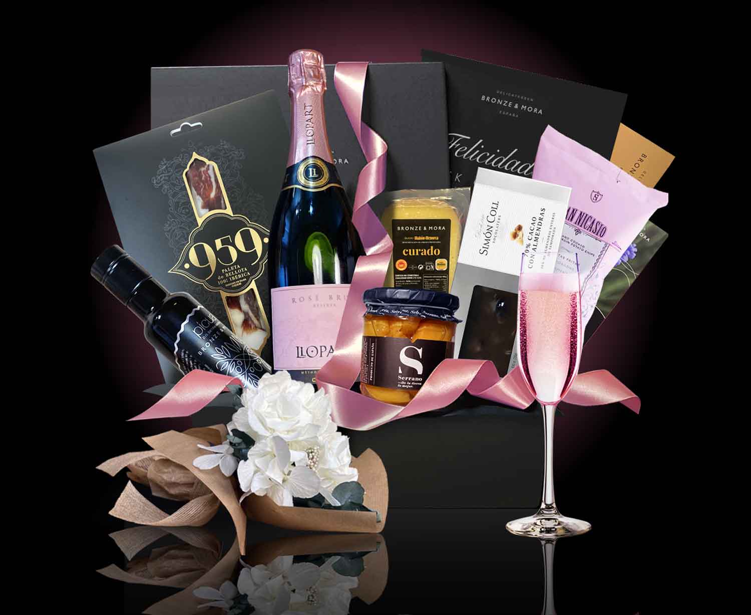 Bodegón del regalo gourmet 959 Cava Rosé