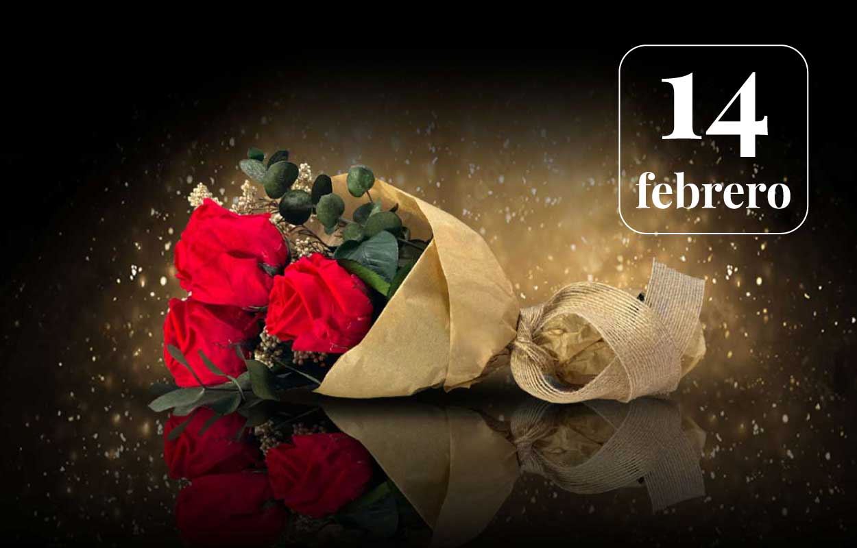 Rosas rojas para San Valentín